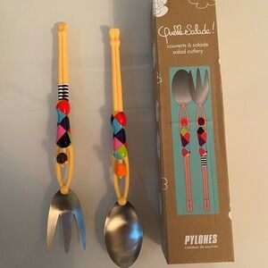 Colorful Salad Cutlery Set